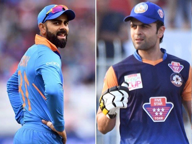 Ahmed Shehzad - Virat Kohli