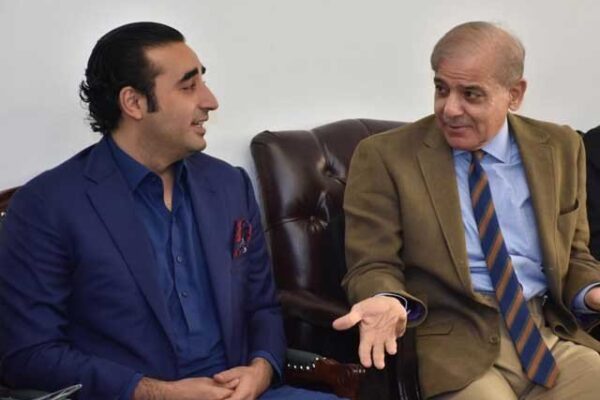 بلاول بھٹو اور شہباز شریف کی ملاقات؛ آزادی مارچ پر تبادلہ خیال