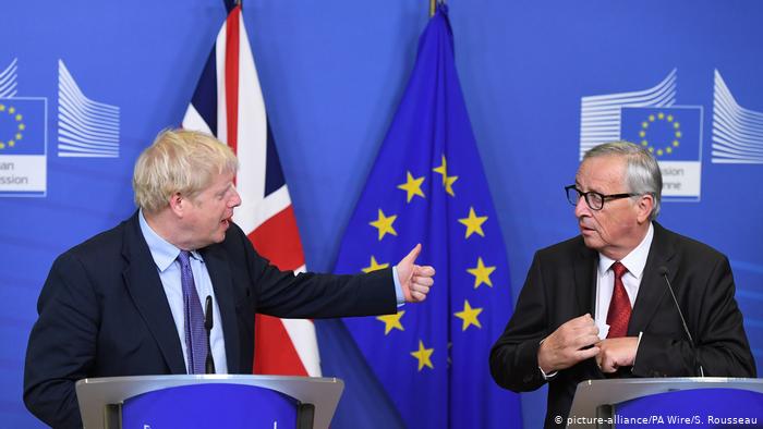 Boris Johnson and Jean-Claude