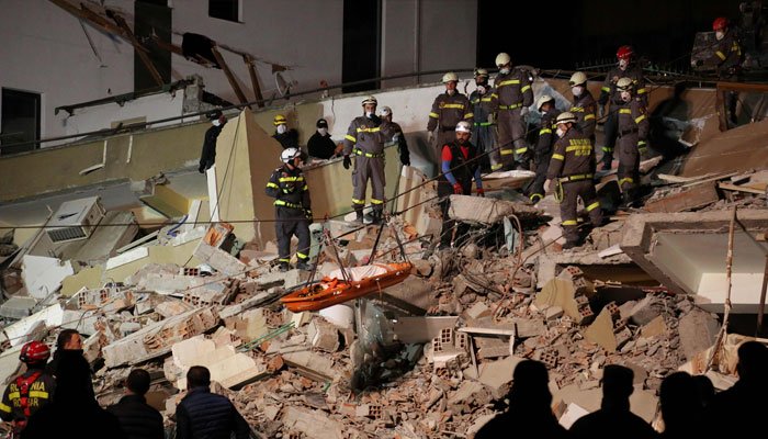Earthquake in Albania