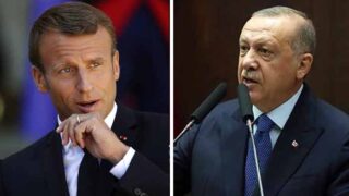 Emmanuel Macron - Rajab Tayyab Erdogan