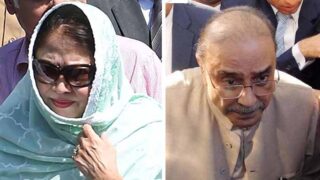 Faryal Talpur and Asif Zardari