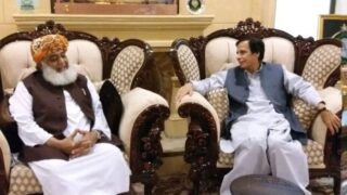 Fazal Rahman and Pervaiz Elahi