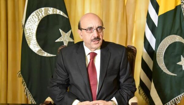 دنیا کو مسئلہ کشمیر کے حل کے لیے ترکی کی طرح کھل کر کشمیریوں کی حمایت کرنی چاہیے: صدر آزاد کشمیر