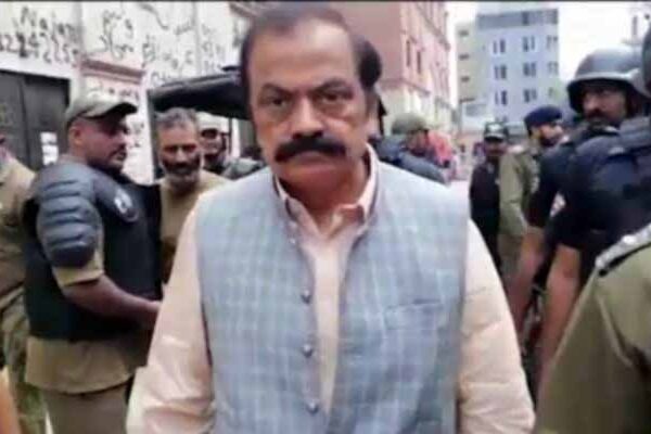 رانا ثنااللہ کے جوڈیشل ریمانڈ میں 14 روز کی توسیع