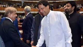 Shahbaz Sharif - Imran Khan