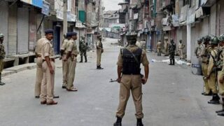Kashmir Curfew