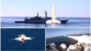 Pak Navy - Missile Firing