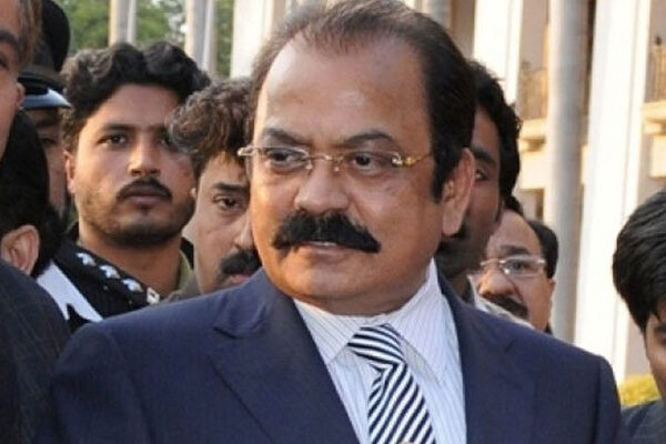رانا ثناء اللہ کے جوڈیشل ریمانڈ میں مزید 14 روز کی توسیع