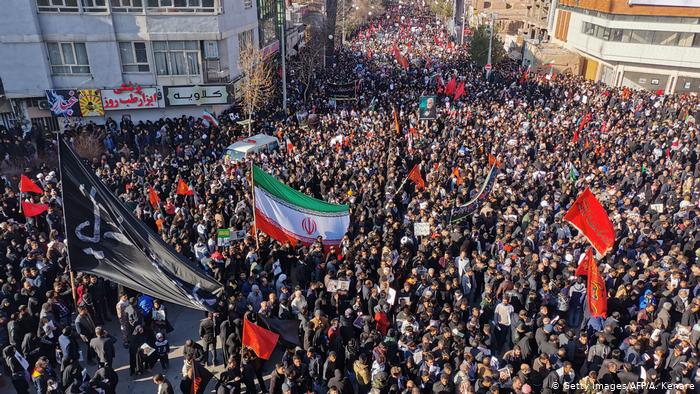 General Suleimani - Funeral Stampede