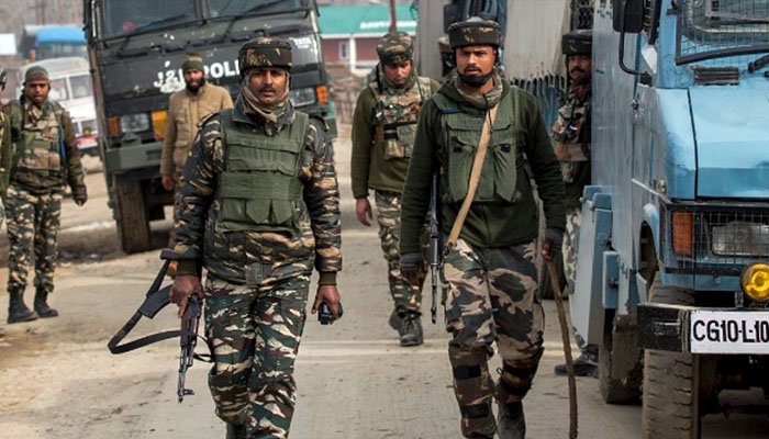 Indian Soldiers in Kashmir