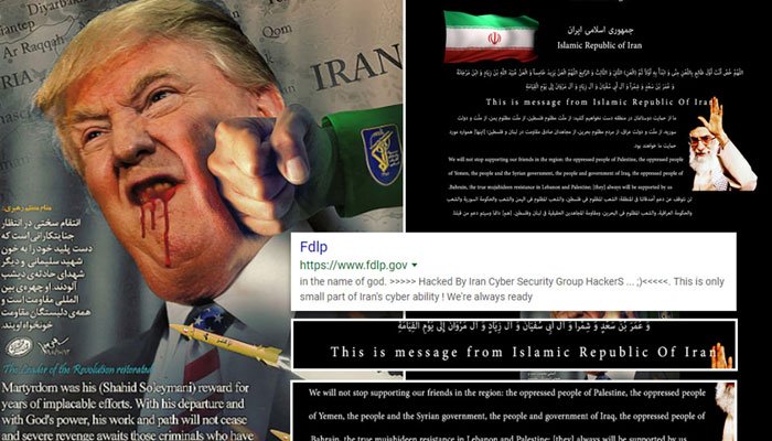 Iranian Hackers - Website Hack