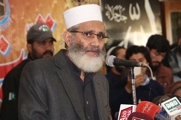 موجود حکمران کورونا وائرس سے زیادہ خطرناک ہیں: سراج الحق