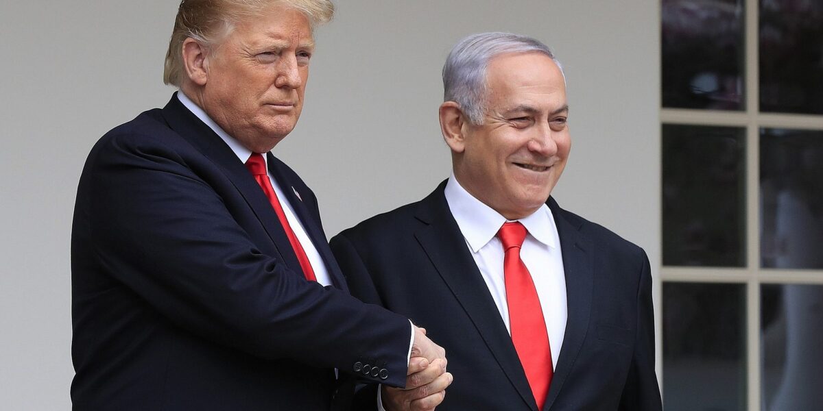 Donald Trump - Benjamin Netanyahu