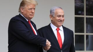 Donald Trump - Benjamin Netanyahu