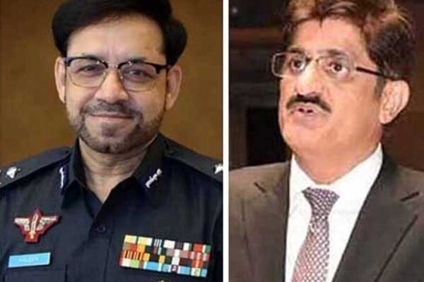 سندھ کابینہ کے عدم اعتماد کے بعد پہلی باروزیراعلیٰ سندھ اورآئی جی کلیم امام آمنے سامنے