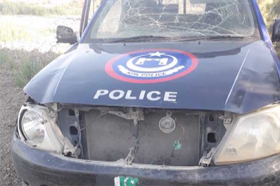 Police Van Blast