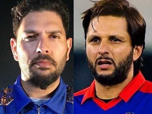 Yuvraj Singh - Shahid Afridi