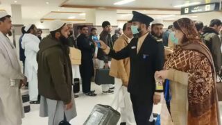 Coronavirus Checking at Airport