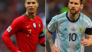 Messi and Cristiano Ronaldo