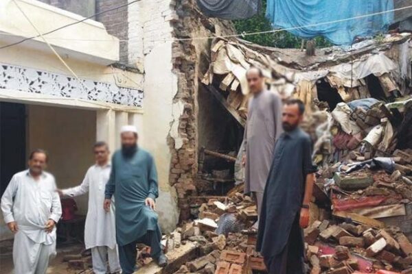 خیبرپختونخوا میں حالیہ بارشوں سے5  افراد جاں بحق، 8 زخمی