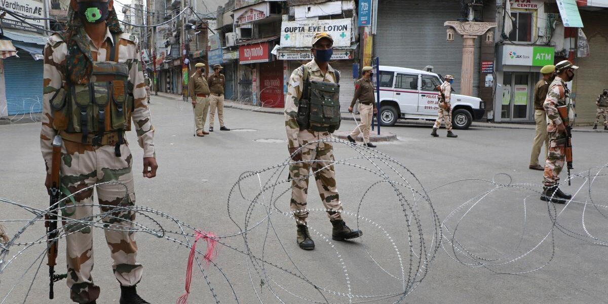 Lockdown in Kashmir