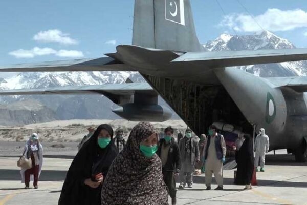 پاک فضائیہ کا آپریشن؛ زائرین کو دالبندین سے اسکردو پہنچا دیا گیا