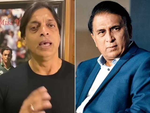 Shoaib Akhtar, Sunil Gavaskar
