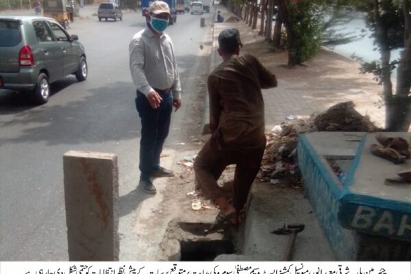 متوقع برسات کے پیش نظر بلدیہ شرقی میں نالہ صفائی کے کام تیزی سے جاری