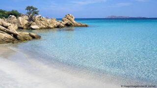 Italien Sardinien Sandstrand