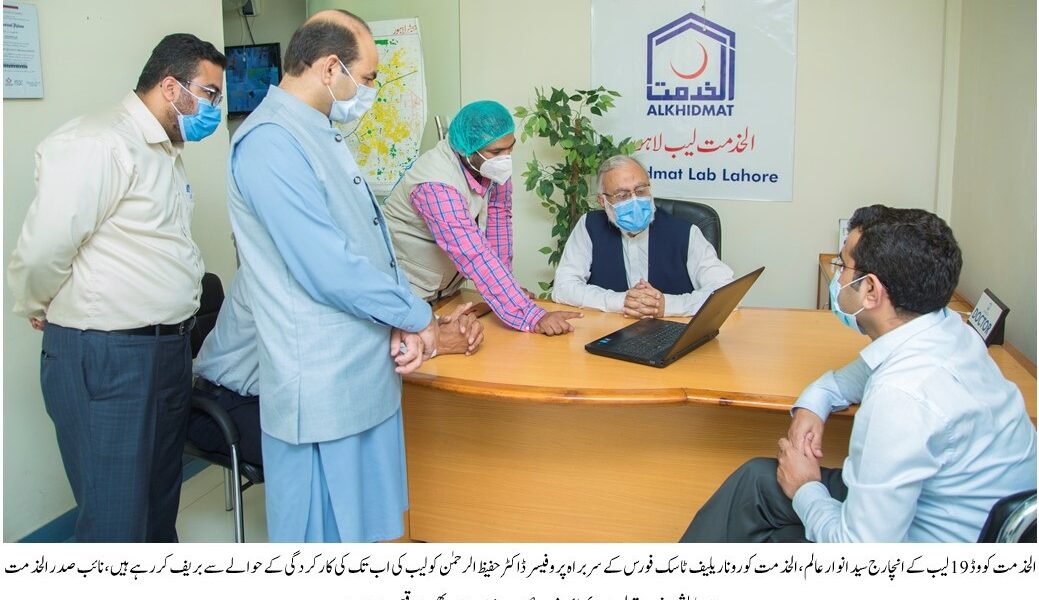 Alkhidmat Covid-19 Lab Meeting