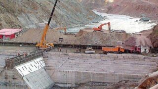Construction of Bhasha Dam