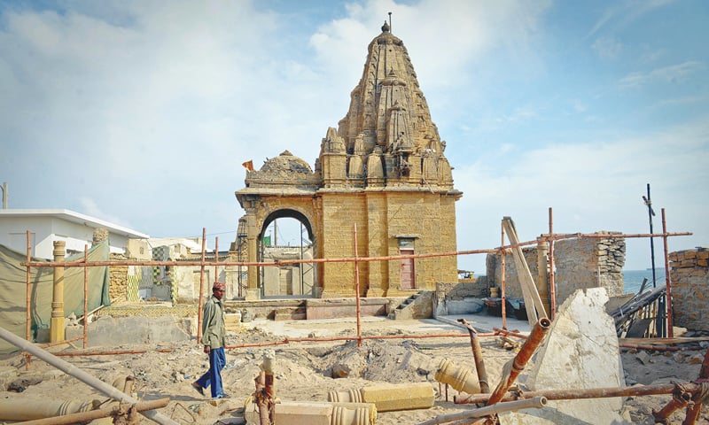 Construction of Hindu Temple