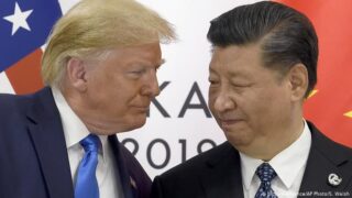 Donald Trump and Xi Jinping