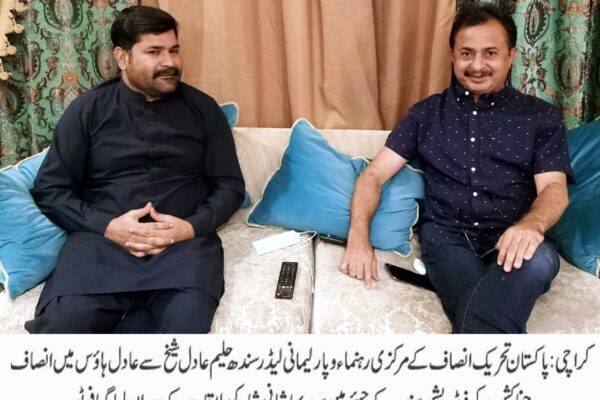 کراچی میں اسٹریٹ کرائم کنٹرول سے باہر ہو چکا ہے، حلیم عادل شیخ