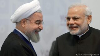 Hassan Rouhani - Narendra Modi
