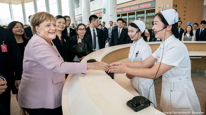 Merkel in China