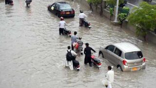 Rain in Karachi
