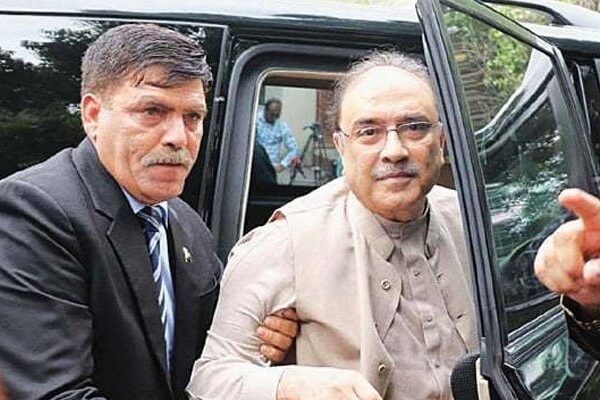 پارک لین ریفرنس: سابق صدر آصف زرداری پر فرد جرم عائد