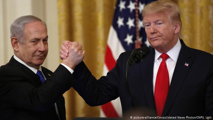 Benjamin Netanjahu - Donald Trump