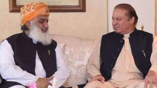 Fazal-ur-Rehman - Nawaz Sharif
