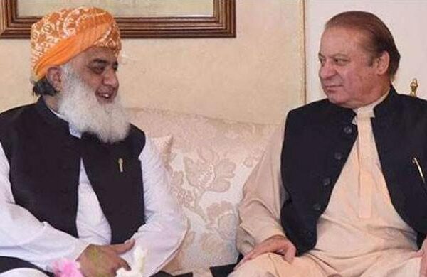 سابق وزیراعظم نواز شریف کا مولانا فضل الرحمان کو فون