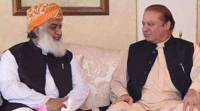 Fazal-ur-Rehman - Nawaz Sharif