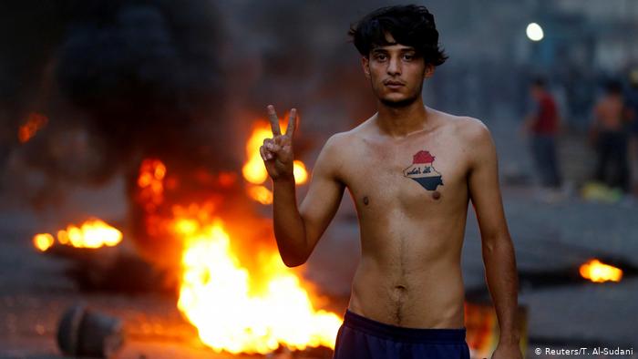 Iraq Protest in Bagdad