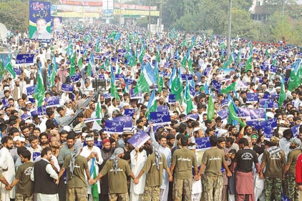 جماعت اسلامی کے جلسے، جلسوں، ریلیاں اور دھرنے