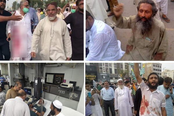 جماعت اسلامی کے تحت ‘کشمیر یکجہتی ریلی’ پر کریکر حملہ، متعدد زخمی