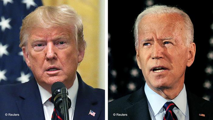 Donald Trump and Joe Biden