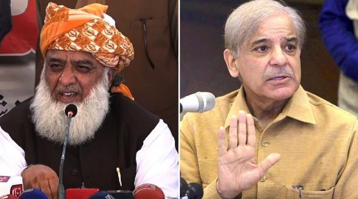 Fazal-ur-Rehman - Shehbaz Sharif
