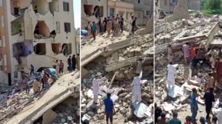 Karachi Building Fall