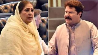 Nighat Orakzai and Liaquat Khan
